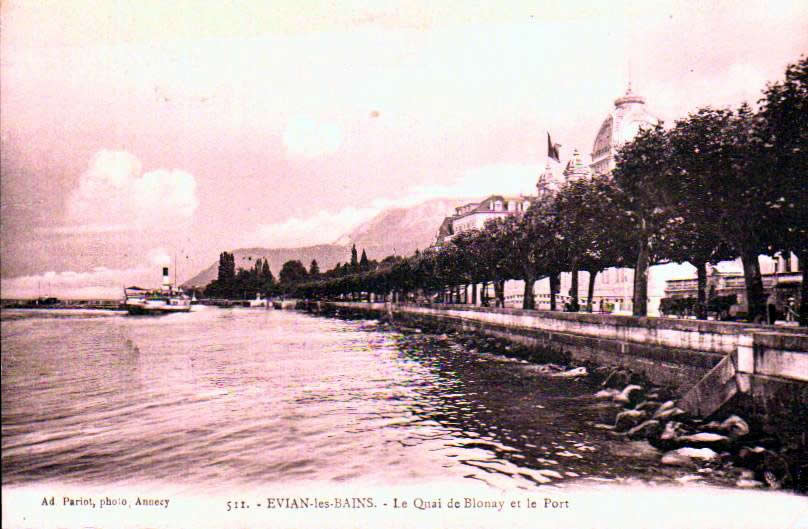 Cartes postales anciennes > CARTES POSTALES > carte postale ancienne > cartes-postales-ancienne.com Auvergne rhone alpes Haute savoie Evian Les Bains