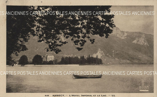 Cartes postales anciennes > CARTES POSTALES > carte postale ancienne > cartes-postales-ancienne.com Auvergne rhone alpes Haute savoie Annecy