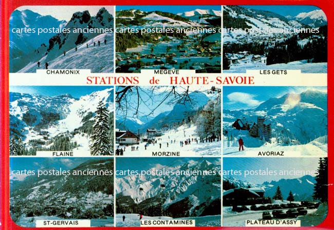 Cartes postales anciennes > CARTES POSTALES > carte postale ancienne > cartes-postales-ancienne.com Auvergne rhone alpes Haute savoie