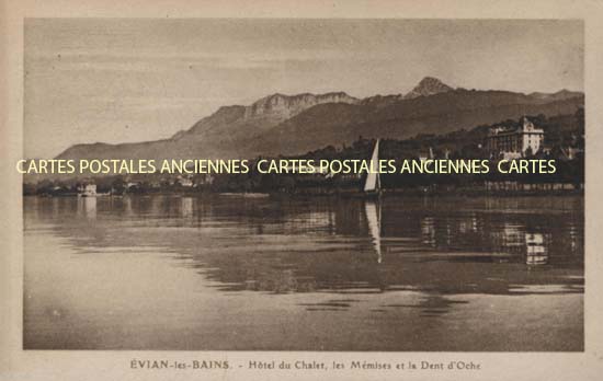 Cartes postales anciennes > CARTES POSTALES > carte postale ancienne > cartes-postales-ancienne.com Auvergne rhone alpes Haute savoie Evian Les Bains