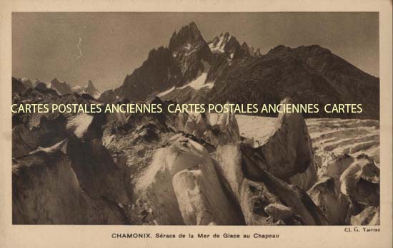 Cartes postales anciennes > CARTES POSTALES > carte postale ancienne > cartes-postales-ancienne.com Auvergne rhone alpes Haute savoie Chamonix Mont Blanc