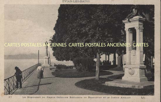 Cartes postales anciennes > CARTES POSTALES > carte postale ancienne > cartes-postales-ancienne.com Auvergne rhone alpes Haute savoie Evian Les Bains