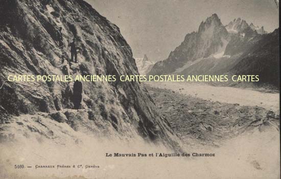 Cartes postales anciennes > CARTES POSTALES > carte postale ancienne > cartes-postales-ancienne.com Auvergne rhone alpes Haute savoie Chamonix Mont Blanc