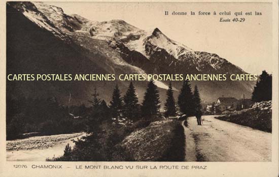 Cartes postales anciennes > CARTES POSTALES > carte postale ancienne > cartes-postales-ancienne.com Auvergne rhone alpes Haute savoie Chamonix Mont Blanc