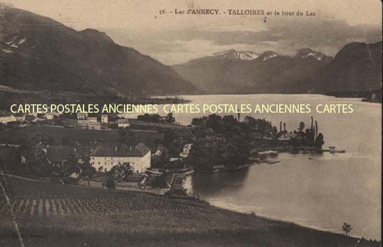 Cartes postales anciennes > CARTES POSTALES > carte postale ancienne > cartes-postales-ancienne.com Auvergne rhone alpes Haute savoie Talloires