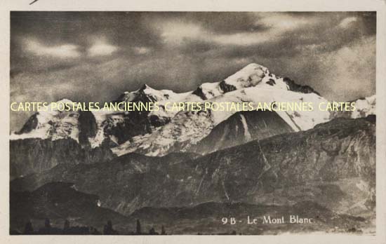 Cartes postales anciennes > CARTES POSTALES > carte postale ancienne > cartes-postales-ancienne.com Auvergne rhone alpes Haute savoie Chamonix Mont Blanc