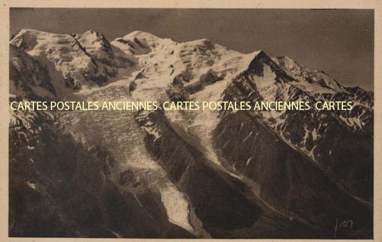 Cartes postales anciennes > CARTES POSTALES > carte postale ancienne > cartes-postales-ancienne.com Auvergne rhone alpes Haute savoie Chamonix Mont Blanc