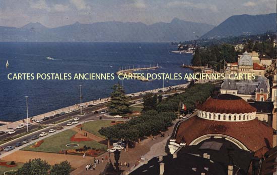 Cartes postales anciennes > CARTES POSTALES > carte postale ancienne > cartes-postales-ancienne.com Auvergne rhone alpes Haute savoie Evian Les Bains