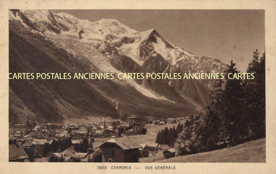 Cartes postales anciennes > CARTES POSTALES > carte postale ancienne > cartes-postales-ancienne.com Auvergne rhone alpes Haute savoie Chamonix Mont Blanc