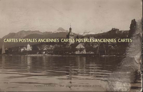 Cartes postales anciennes > CARTES POSTALES > carte postale ancienne > cartes-postales-ancienne.com Auvergne rhone alpes Haute savoie Evian Les Bains