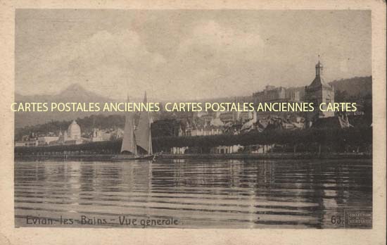 Cartes postales anciennes > CARTES POSTALES > carte postale ancienne > cartes-postales-ancienne.com Auvergne rhone alpes Haute savoie Evian Les Bains