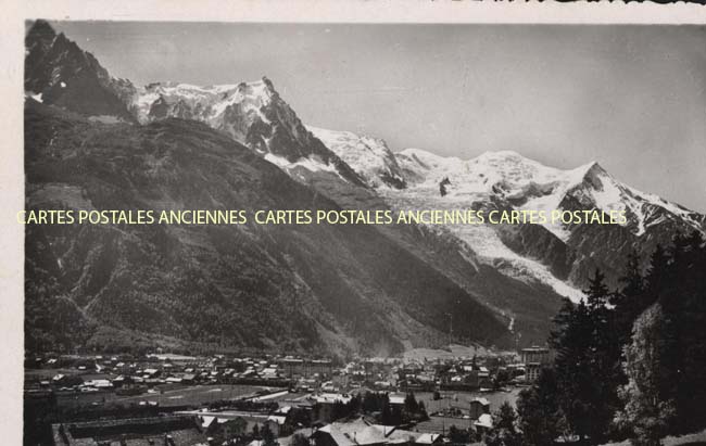 Cartes postales anciennes > CARTES POSTALES > carte postale ancienne > cartes-postales-ancienne.com Auvergne rhone alpes Haute savoie Chamonix Mont Blanc