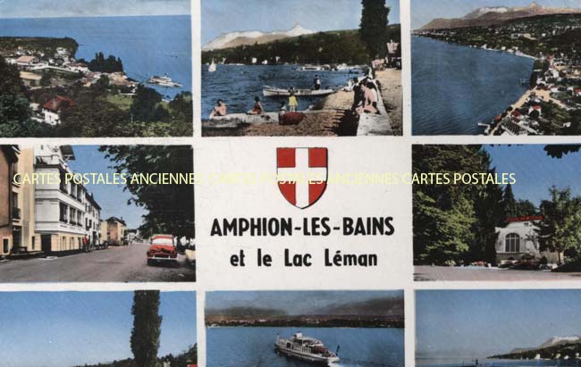 Cartes postales anciennes > CARTES POSTALES > carte postale ancienne > cartes-postales-ancienne.com Auvergne rhone alpes Haute savoie Amphion Les Bains