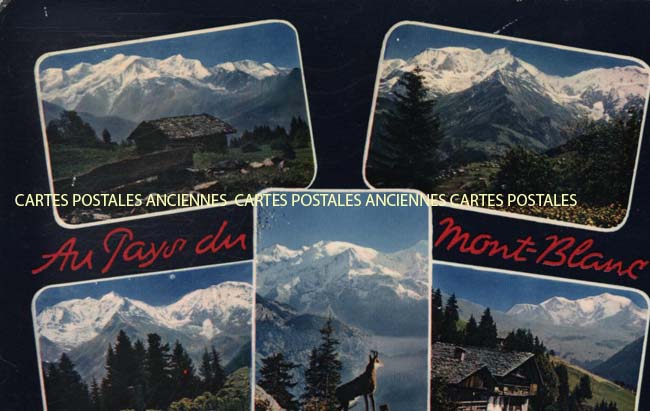 Cartes postales anciennes > CARTES POSTALES > carte postale ancienne > cartes-postales-ancienne.com Auvergne rhone alpes Haute savoie Chamonix Mont Blanc