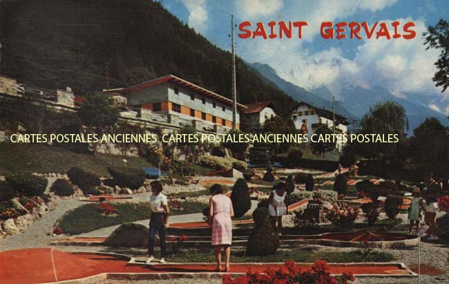 Cartes postales anciennes > CARTES POSTALES > carte postale ancienne > cartes-postales-ancienne.com Auvergne rhone alpes Haute savoie Saint Gervais Les Bains