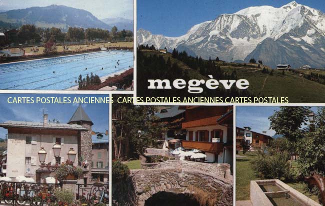 Cartes postales anciennes > CARTES POSTALES > carte postale ancienne > cartes-postales-ancienne.com Auvergne rhone alpes Haute savoie Megeve