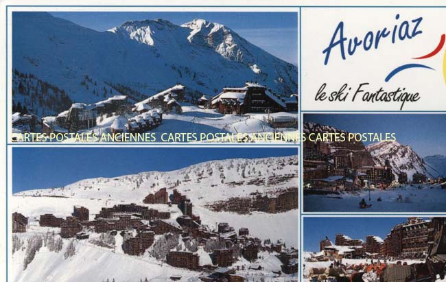 Cartes postales anciennes > CARTES POSTALES > carte postale ancienne > cartes-postales-ancienne.com Auvergne rhone alpes Haute savoie Avoriaz