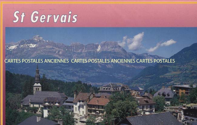 Cartes postales anciennes > CARTES POSTALES > carte postale ancienne > cartes-postales-ancienne.com Auvergne rhone alpes Haute savoie Saint Gervais Les Bains