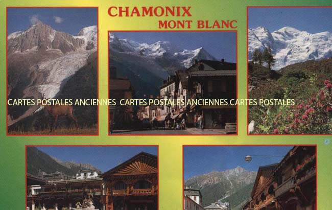 Cartes postales anciennes > CARTES POSTALES > carte postale ancienne > cartes-postales-ancienne.com Auvergne rhone alpes Haute savoie Chamonix Mont Blanc