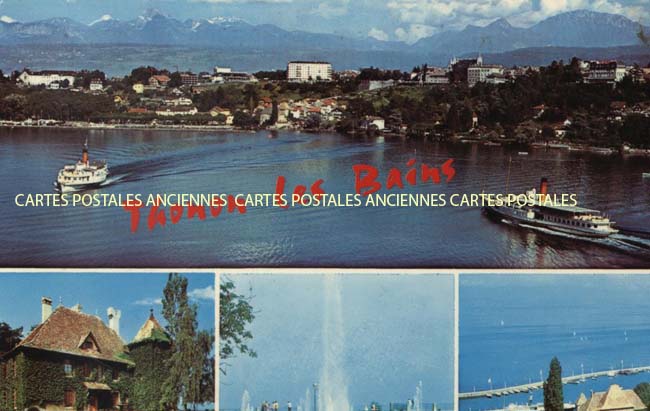 Cartes postales anciennes > CARTES POSTALES > carte postale ancienne > cartes-postales-ancienne.com Auvergne rhone alpes Haute savoie Thonon Les Bains