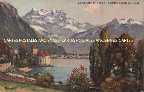 Cartes postales anciennes > CARTES POSTALES > carte postale ancienne > cartes-postales-ancienne.com Auvergne rhone alpes Haute savoie Evian Les Bains