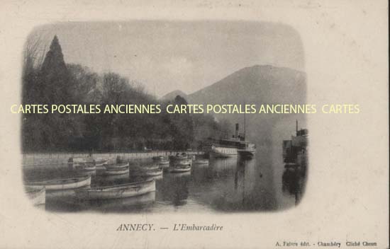 Cartes postales anciennes > CARTES POSTALES > carte postale ancienne > cartes-postales-ancienne.com Auvergne rhone alpes Haute savoie Annecy