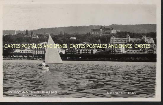 Cartes postales anciennes > CARTES POSTALES > carte postale ancienne > cartes-postales-ancienne.com Auvergne rhone alpes Haute savoie Evian Les Bains