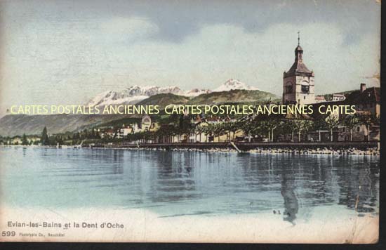 Cartes postales anciennes > CARTES POSTALES > carte postale ancienne > cartes-postales-ancienne.com Auvergne rhone alpes Haute savoie Evian Les Bains