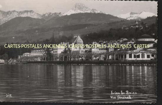 Cartes postales anciennes > CARTES POSTALES > carte postale ancienne > cartes-postales-ancienne.com Auvergne rhone alpes Haute savoie Evian Les Bains