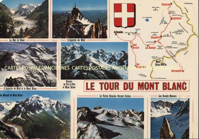 Cartes postales anciennes > CARTES POSTALES > carte postale ancienne > cartes-postales-ancienne.com Auvergne rhone alpes Haute savoie Chamonix Mont Blanc