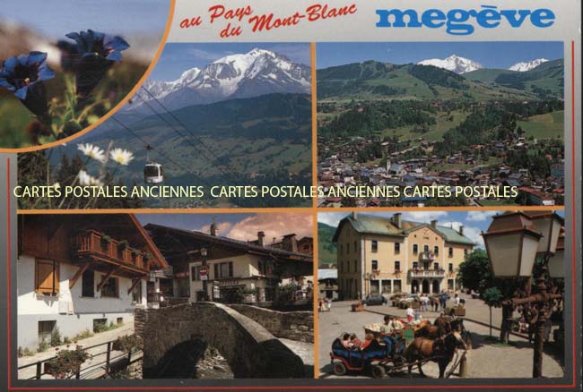 Cartes postales anciennes > CARTES POSTALES > carte postale ancienne > cartes-postales-ancienne.com Auvergne rhone alpes Haute savoie Megeve