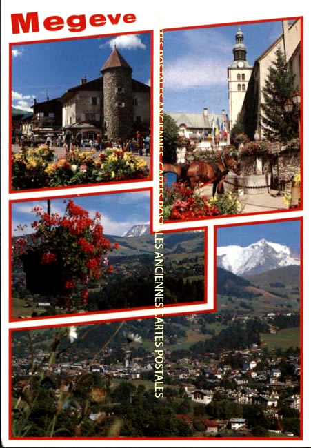 Cartes postales anciennes > CARTES POSTALES > carte postale ancienne > cartes-postales-ancienne.com Auvergne rhone alpes Haute savoie Megeve