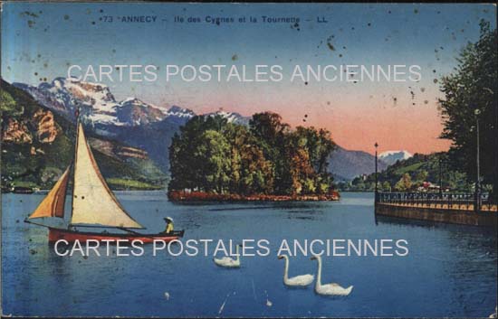 Cartes postales anciennes > CARTES POSTALES > carte postale ancienne > cartes-postales-ancienne.com Auvergne rhone alpes Haute savoie Annecy