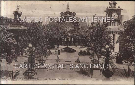 Cartes postales anciennes > CARTES POSTALES > carte postale ancienne > cartes-postales-ancienne.com Auvergne rhone alpes Haute savoie Evian Les Bains