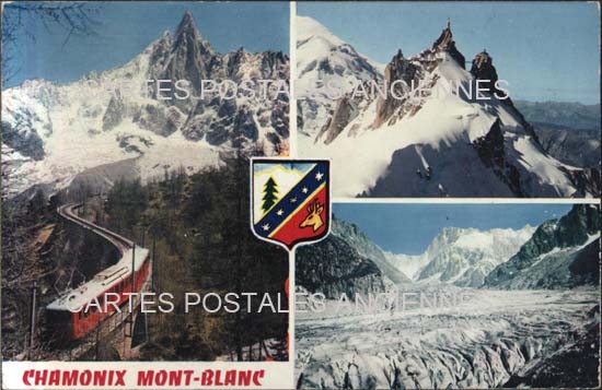 Cartes postales anciennes > CARTES POSTALES > carte postale ancienne > cartes-postales-ancienne.com Auvergne rhone alpes Haute savoie Chamonix Mont Blanc