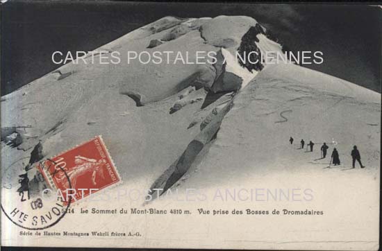 Cartes postales anciennes > CARTES POSTALES > carte postale ancienne > cartes-postales-ancienne.com Auvergne rhone alpes Haute savoie Chamonix Mont Blanc