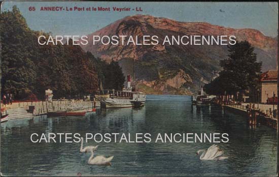 Cartes postales anciennes > CARTES POSTALES > carte postale ancienne > cartes-postales-ancienne.com Auvergne rhone alpes Haute savoie Annecy