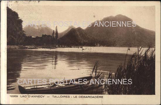 Cartes postales anciennes > CARTES POSTALES > carte postale ancienne > cartes-postales-ancienne.com Auvergne rhone alpes Haute savoie Talloires