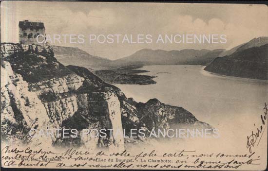 Cartes postales anciennes > CARTES POSTALES > carte postale ancienne > cartes-postales-ancienne.com Auvergne rhone alpes Savoie Le Bourget Du Lac