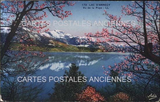 Cartes postales anciennes > CARTES POSTALES > carte postale ancienne > cartes-postales-ancienne.com Auvergne rhone alpes Haute savoie Annecy