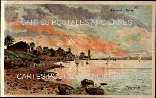 Cartes postales anciennes > CARTES POSTALES > carte postale ancienne > cartes-postales-ancienne.com Auvergne rhone alpes Haute savoie Evian Les Bains