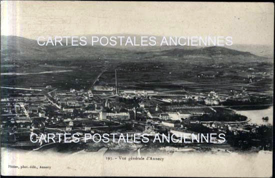 Cartes postales anciennes > CARTES POSTALES > carte postale ancienne > cartes-postales-ancienne.com Auvergne rhone alpes Haute savoie Annecy