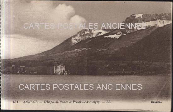 Cartes postales anciennes > CARTES POSTALES > carte postale ancienne > cartes-postales-ancienne.com Auvergne rhone alpes Haute savoie Annecy