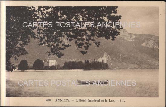 Cartes postales anciennes > CARTES POSTALES > carte postale ancienne > cartes-postales-ancienne.com Auvergne rhone alpes Haute savoie Annecy