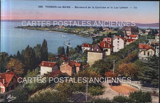 Cartes postales anciennes > CARTES POSTALES > carte postale ancienne > cartes-postales-ancienne.com Auvergne rhone alpes Haute savoie Thonon Les Bains