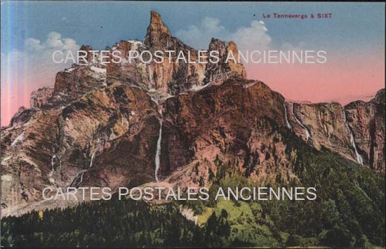 Cartes postales anciennes > CARTES POSTALES > carte postale ancienne > cartes-postales-ancienne.com Auvergne rhone alpes Haute savoie Sixt Fer A Cheval