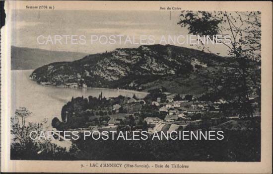 Cartes postales anciennes > CARTES POSTALES > carte postale ancienne > cartes-postales-ancienne.com Auvergne rhone alpes Haute savoie Talloires