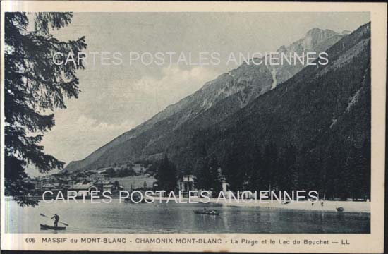 Cartes postales anciennes > CARTES POSTALES > carte postale ancienne > cartes-postales-ancienne.com Auvergne rhone alpes Haute savoie Chamonix Mont Blanc