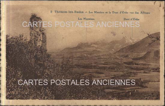 Cartes postales anciennes > CARTES POSTALES > carte postale ancienne > cartes-postales-ancienne.com Auvergne rhone alpes Haute savoie Thonon Les Bains