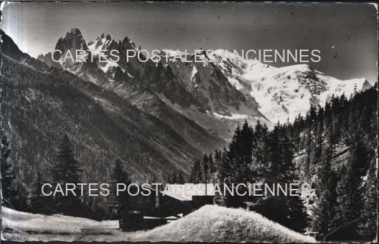 Cartes postales anciennes > CARTES POSTALES > carte postale ancienne > cartes-postales-ancienne.com Auvergne rhone alpes Haute savoie Chamonix Mont Blanc